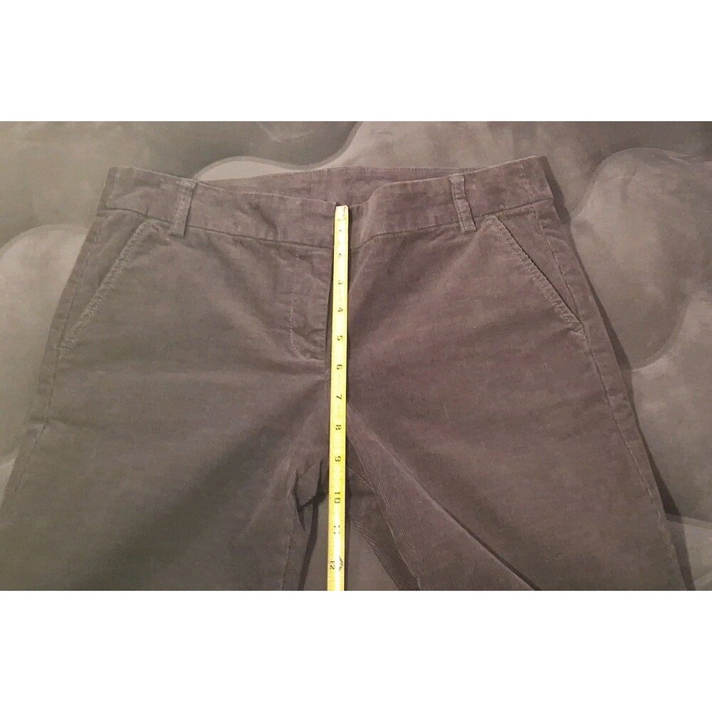 J. Crew Women's Taupe Corduroy Pants City Fit Size 6 Mid Rise Straight - Picture 15 of 16